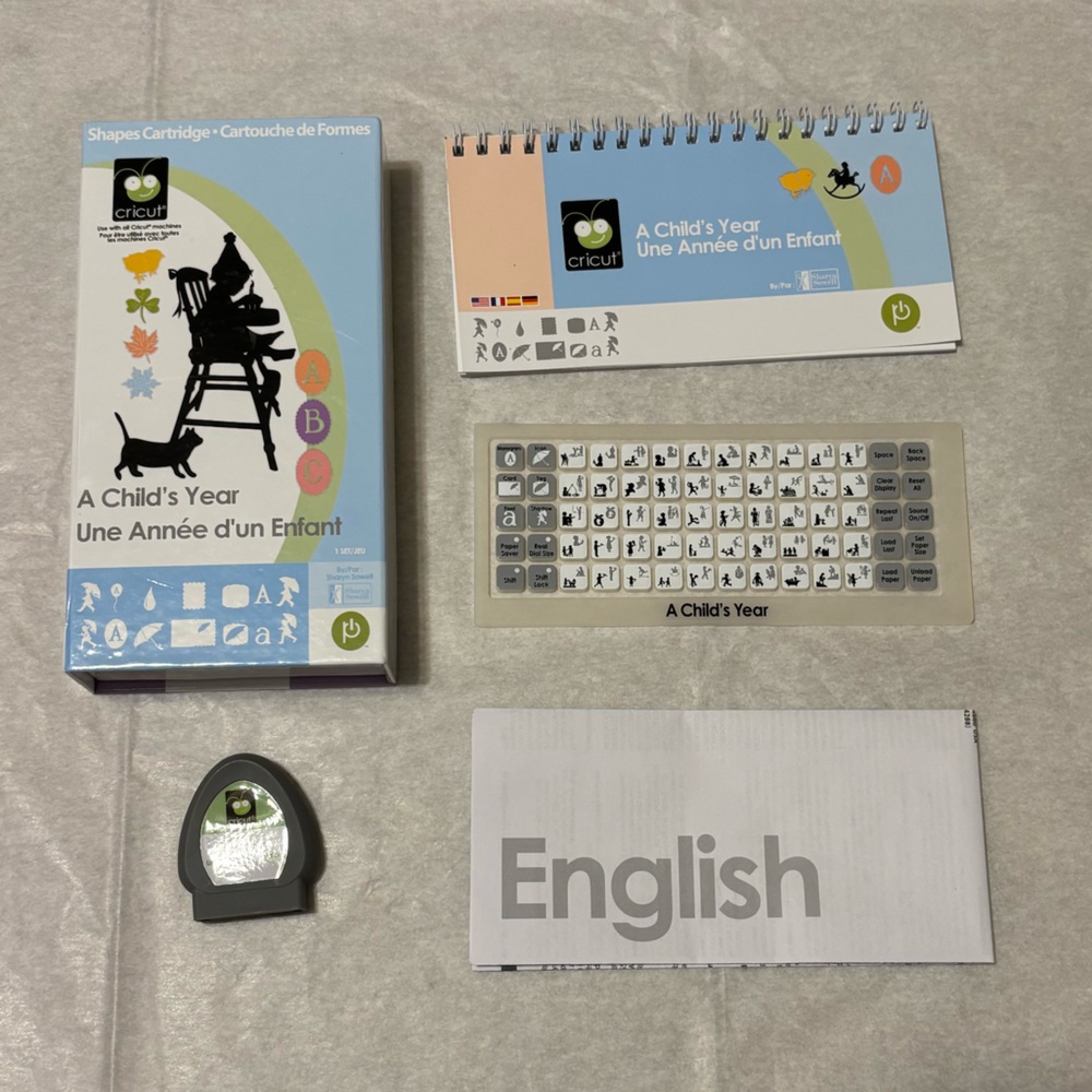 Cricut A Child's Year Cartridge Set